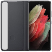کیف کلاسوری سامسونگ مدل Clear View Cover مناسب برای گوشی موبایل سامسونگ Galaxy S21 Ultra